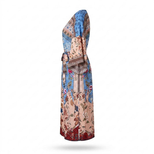 Mens Outlet House - Zatal | Patterned Belted Cardigan Women
