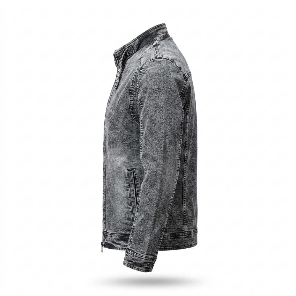 Mens Outlet House - Vaser | Washed Zip-Up Jacket Men