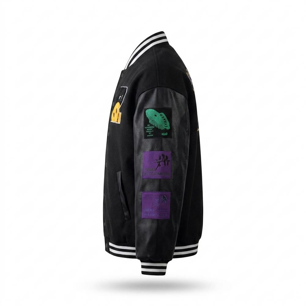 Mens Outlet House - Setir | Patched Buttoned Jacket Unisex