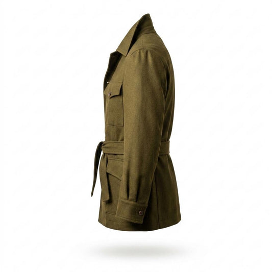 Mens Outlet House - Aldan | Belted Four-Pocket Jacket Men