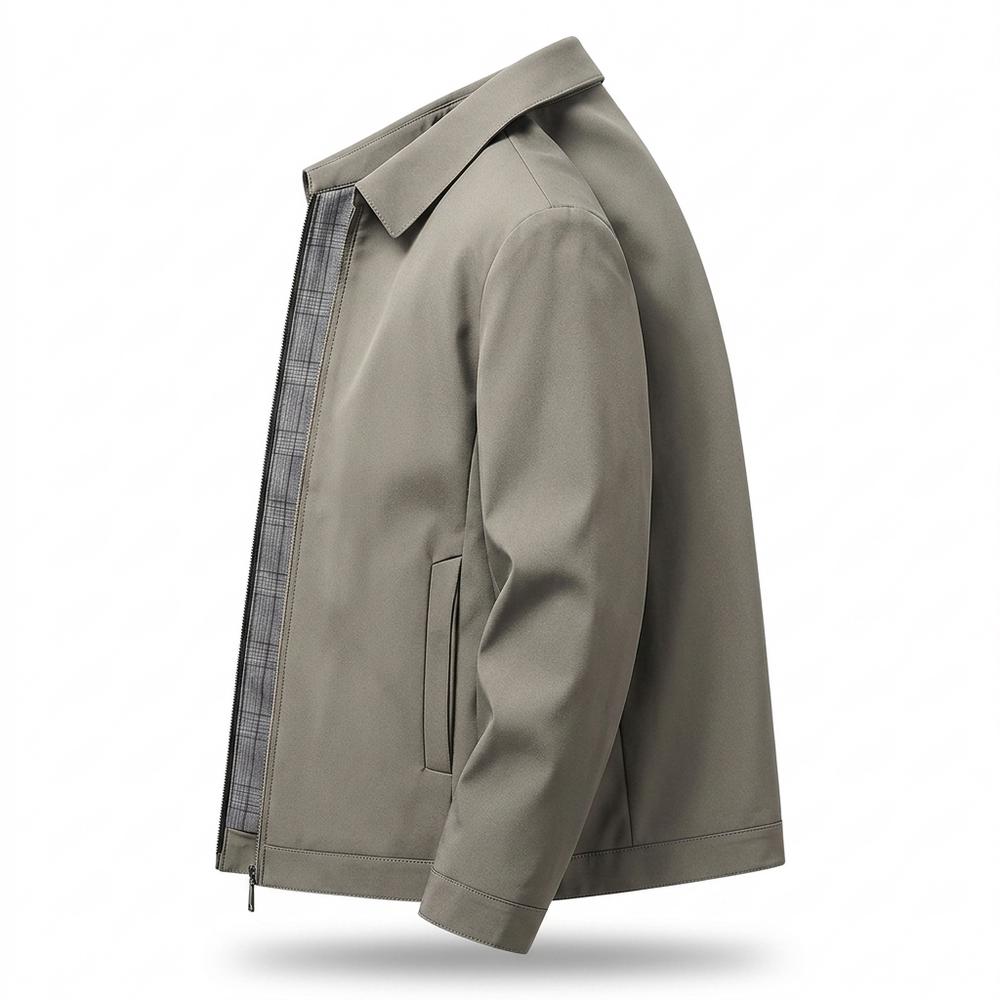 Mens Outlet House - Malan | Zip-Up Lined Jacket Men