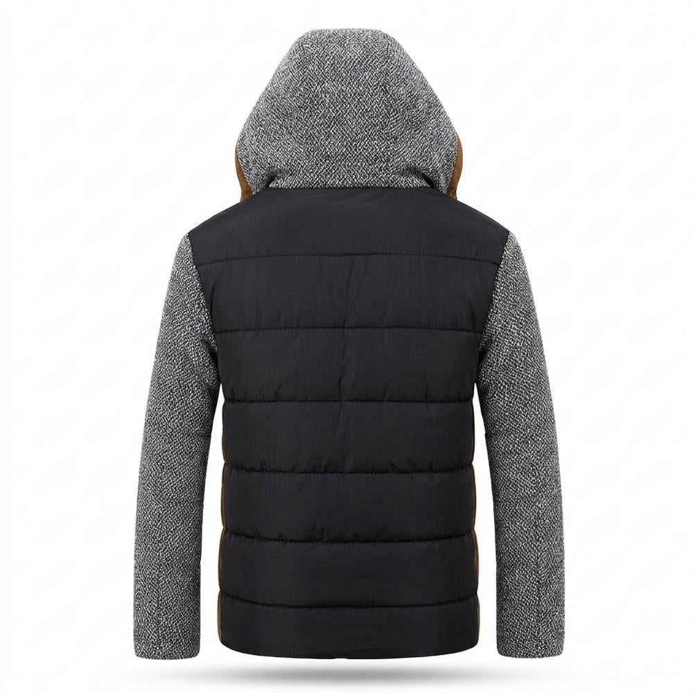 Mens Outlet House - Allev | Mixed-Media Padded Jacket Men