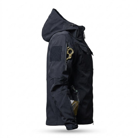 Mens Outlet House - Eugor | Hooded Multi-Pocket Jacket Men