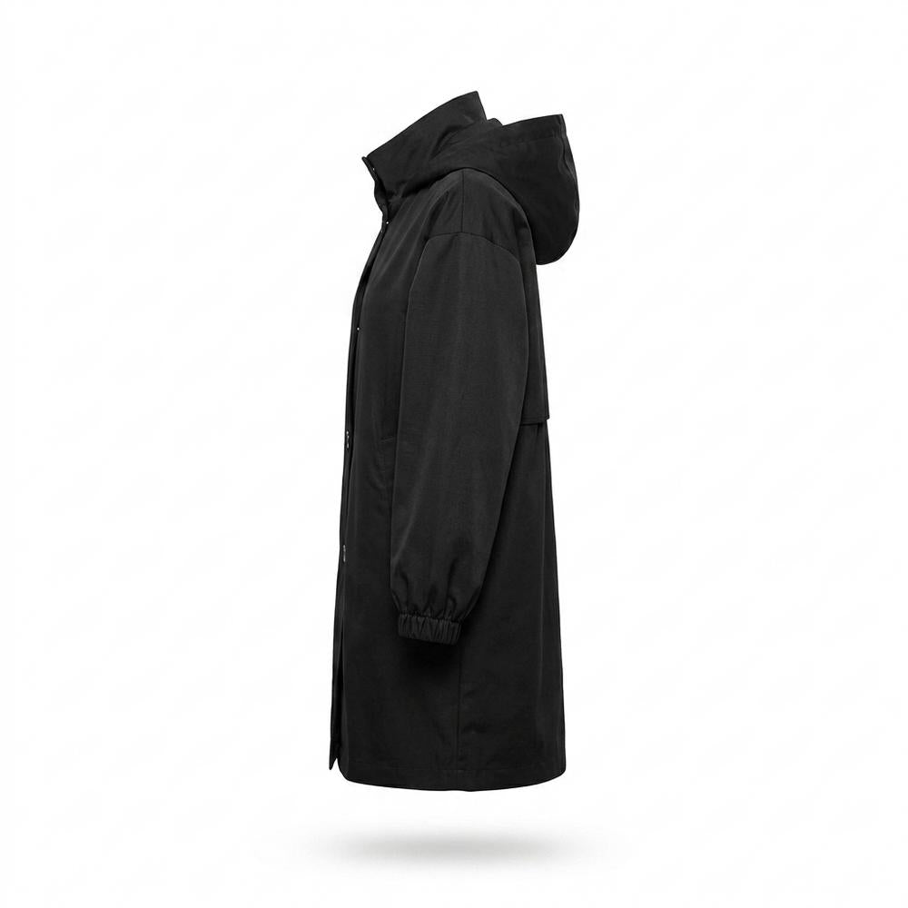 Mens Outlet House - Rimon | Hooded Buttoned Coat Women