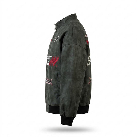 Mens Outlet House - Almer | Embroidered Zip-Up Jacket Unisex