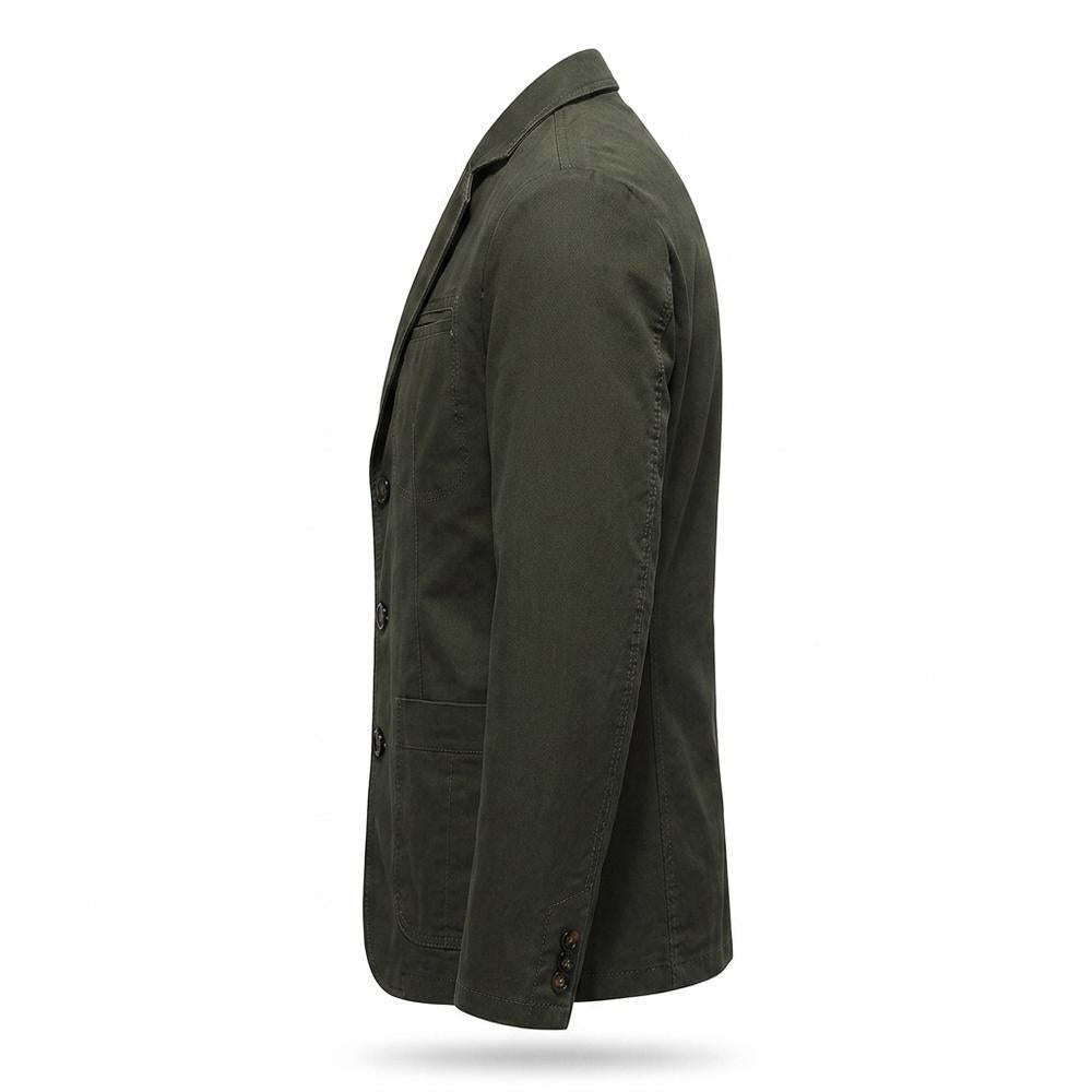 Mens Outlet House - Rolen | Washed Single-Breasted Blazer Men