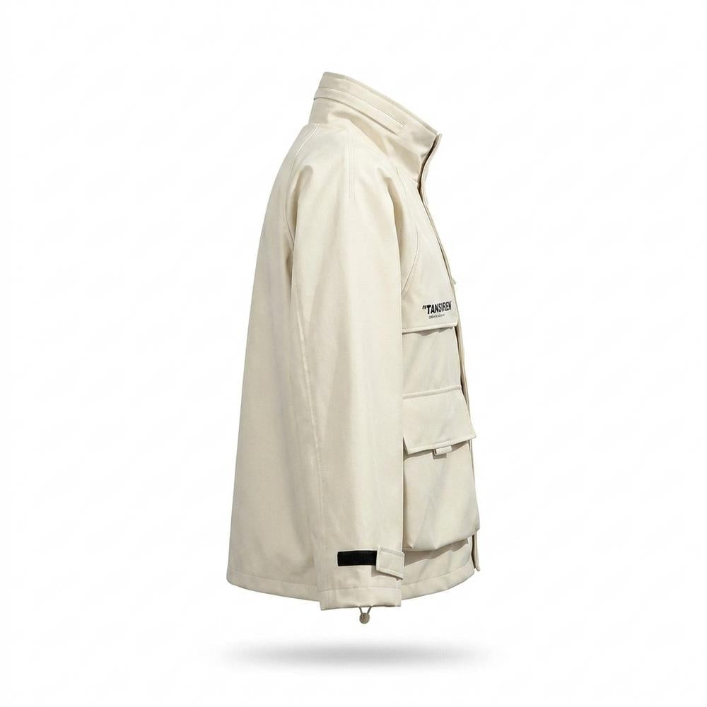 Mens Outlet House - Kavin | High-Collar Utility Jacket Unisex
