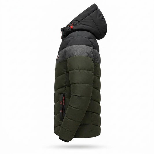 Mens Outlet House - Salin | Quilted Hooded Jacket Men