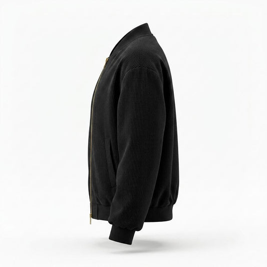 Mens Outlet House - Miron | Ribbed Zip-Up Jacket Women