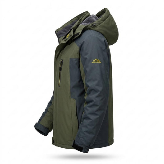 Mens Outlet House - Leken | Fleece-Lined Hooded Jacket Men