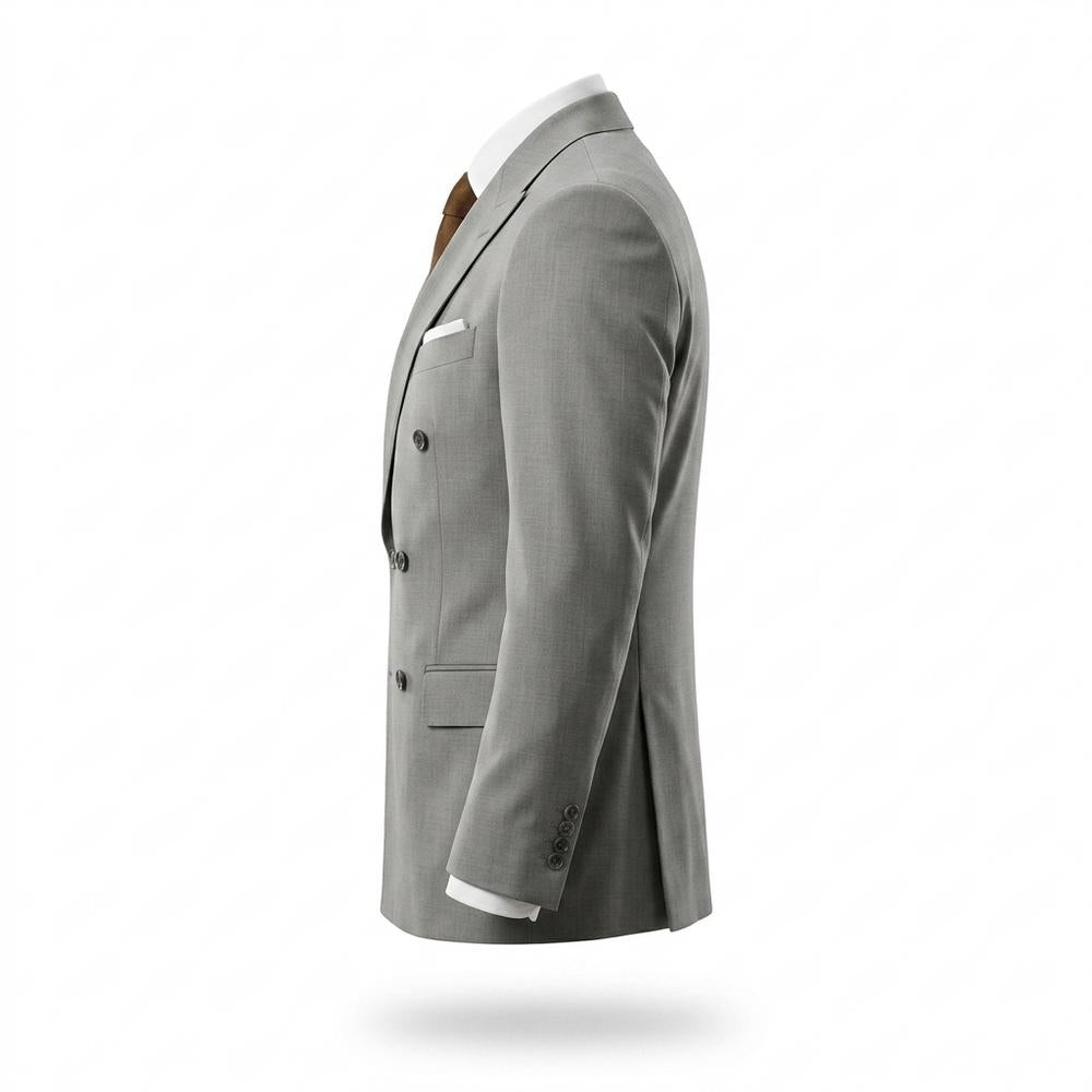 Mens Outlet House - Dasil | Double-Breasted Slim Fit Blazer Men
