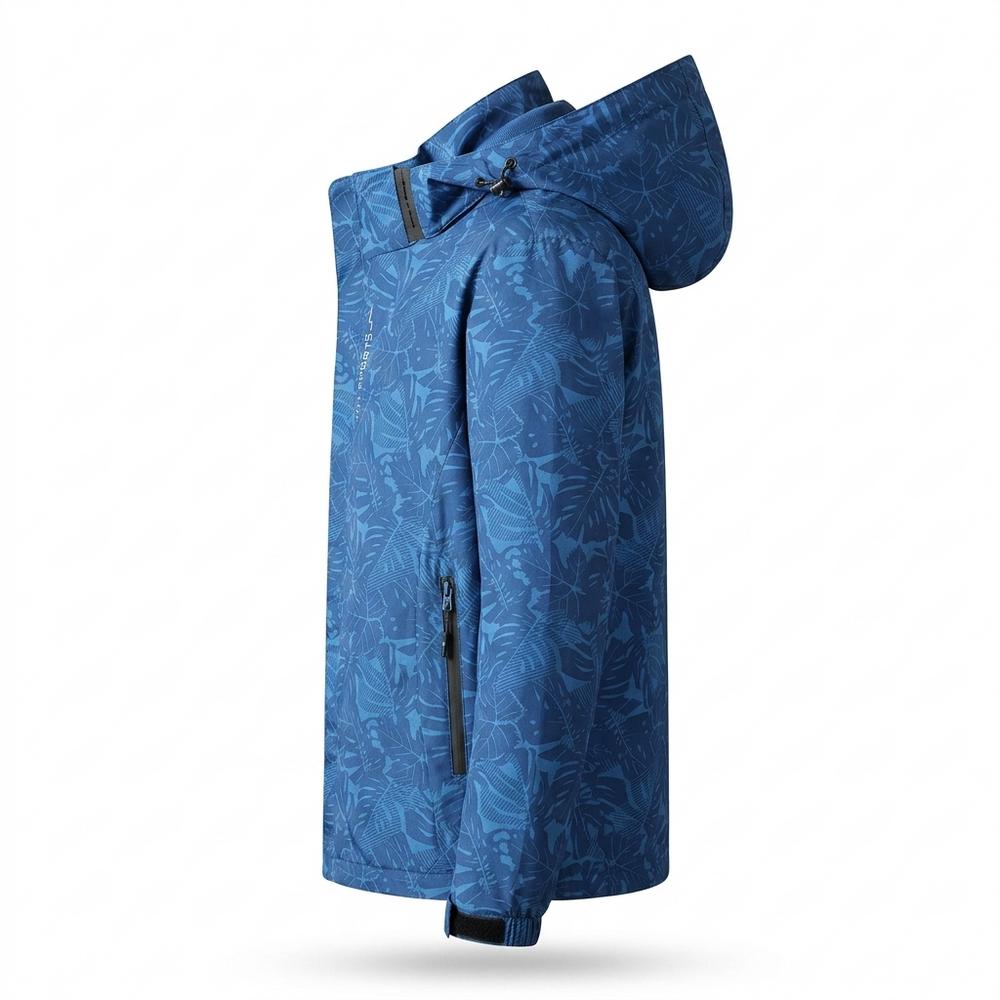 Mens Outlet House - Munes | Patterned Hooded Jacket Men