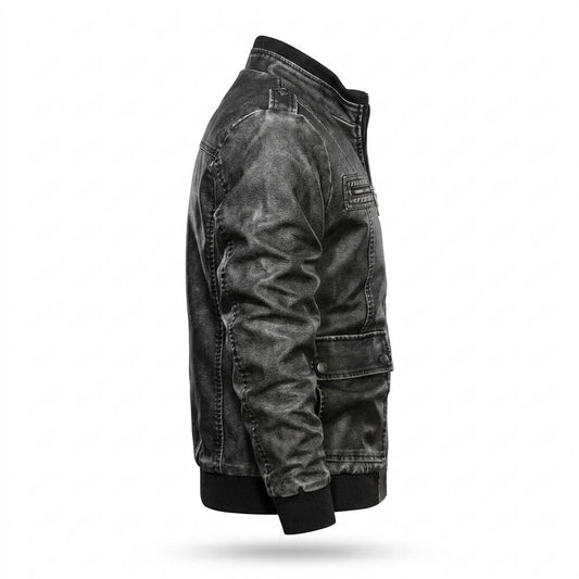 Mens Outlet House - Armer | Washed Zip-Up Jacket Men