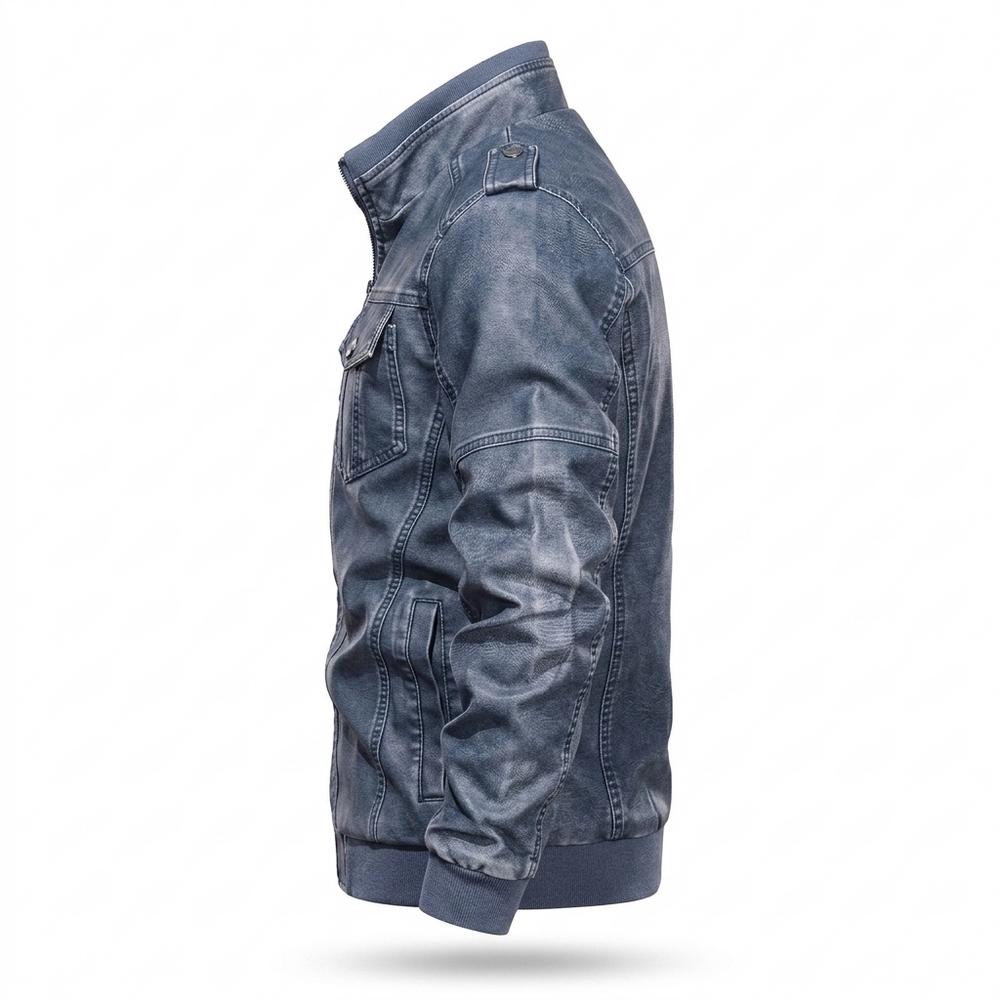 Mens Outlet House - Nilan | Washed Zip-Up Jacket Men