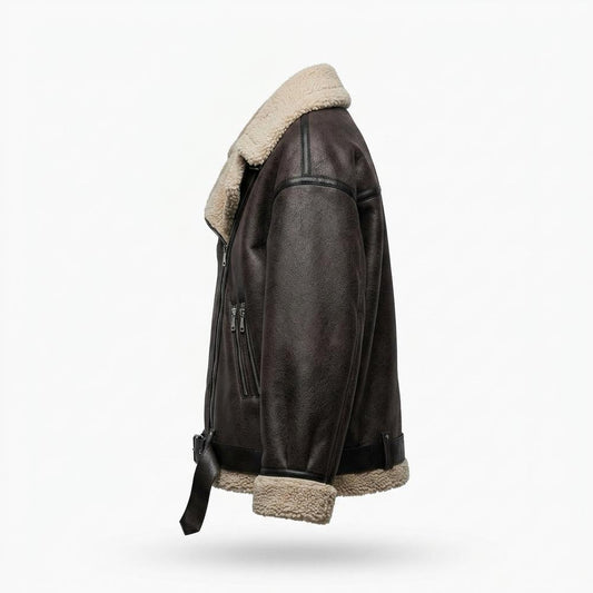 Mens Outlet House - Zasil | Fleece-Lined Oversized Jacket Women
