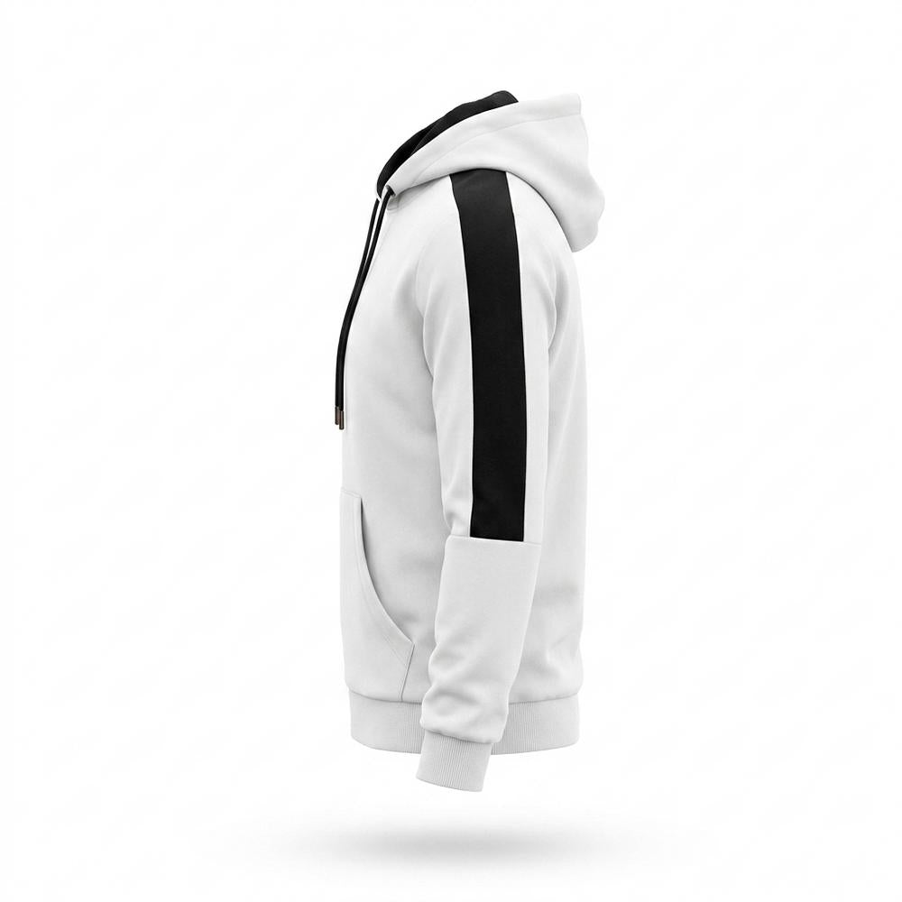 Mens Outlet House - Ellen | Zip-Up Two-Tone Hoodie Unisex