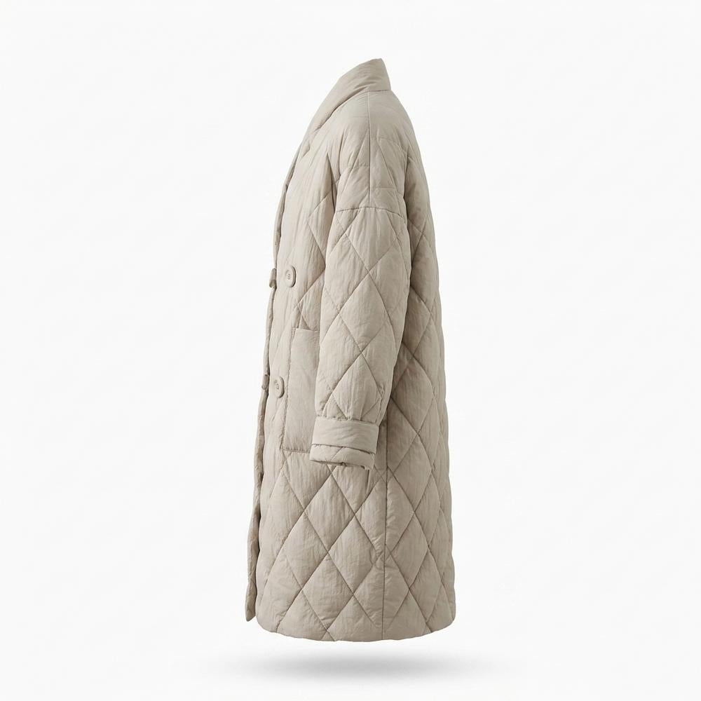 Mens Outlet House - Neram | Quilted Oversized Coat Women
