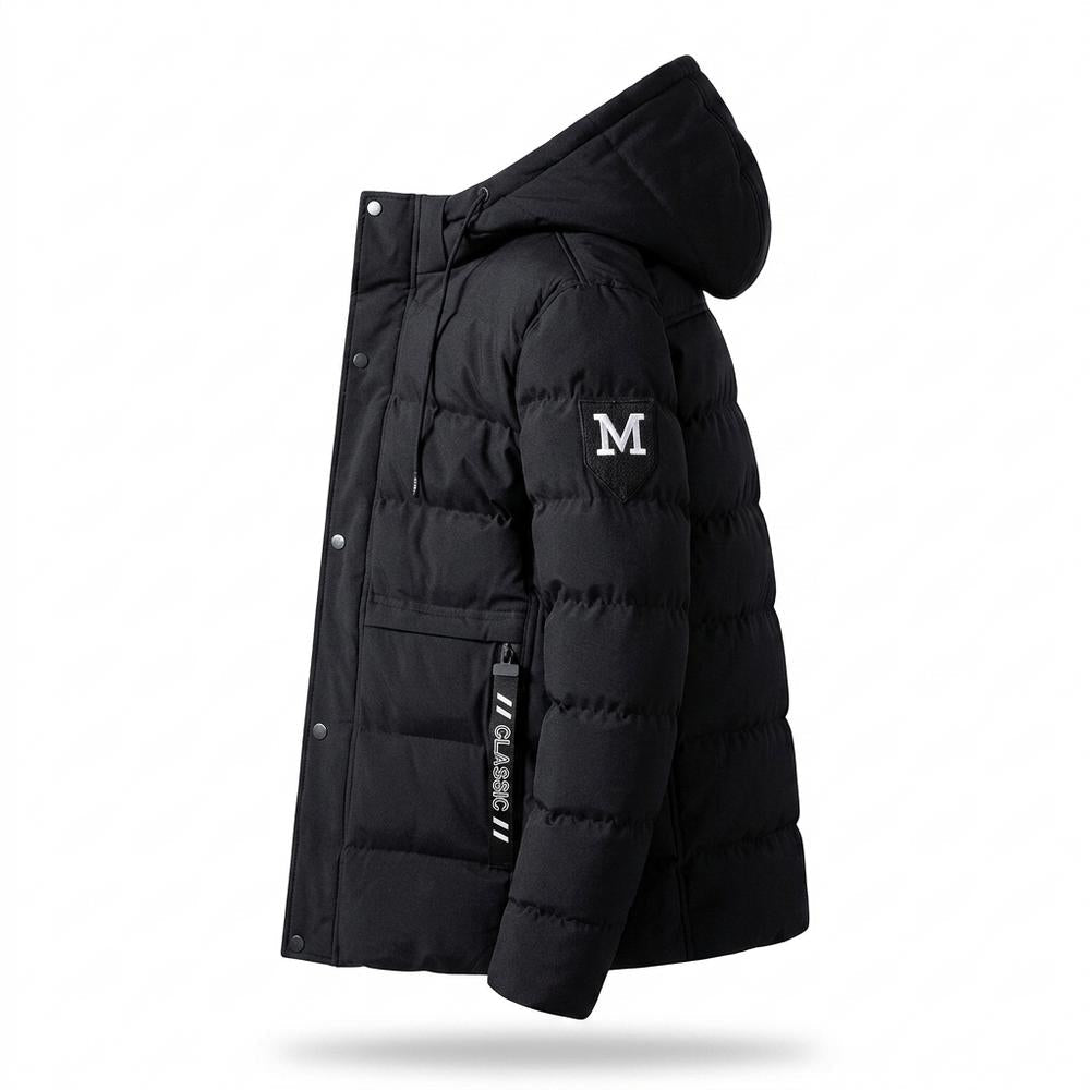 Mens Outlet House - Mozot | Quilted Hooded Jacket Men