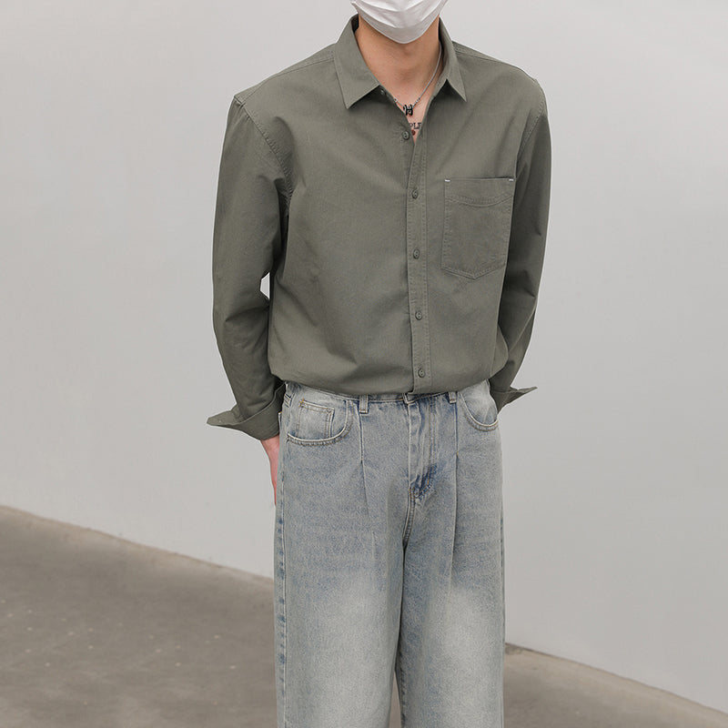 Mens Outlet House - Talen | Cotton Button-Down Shirt Men