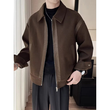 Mens Outlet House - Nidar | Zip-Up Paneled Jacket Men