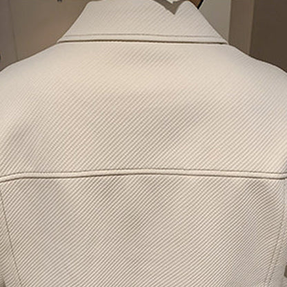 Mens Outlet House - Arvin | Textured Cropped Jacket Men