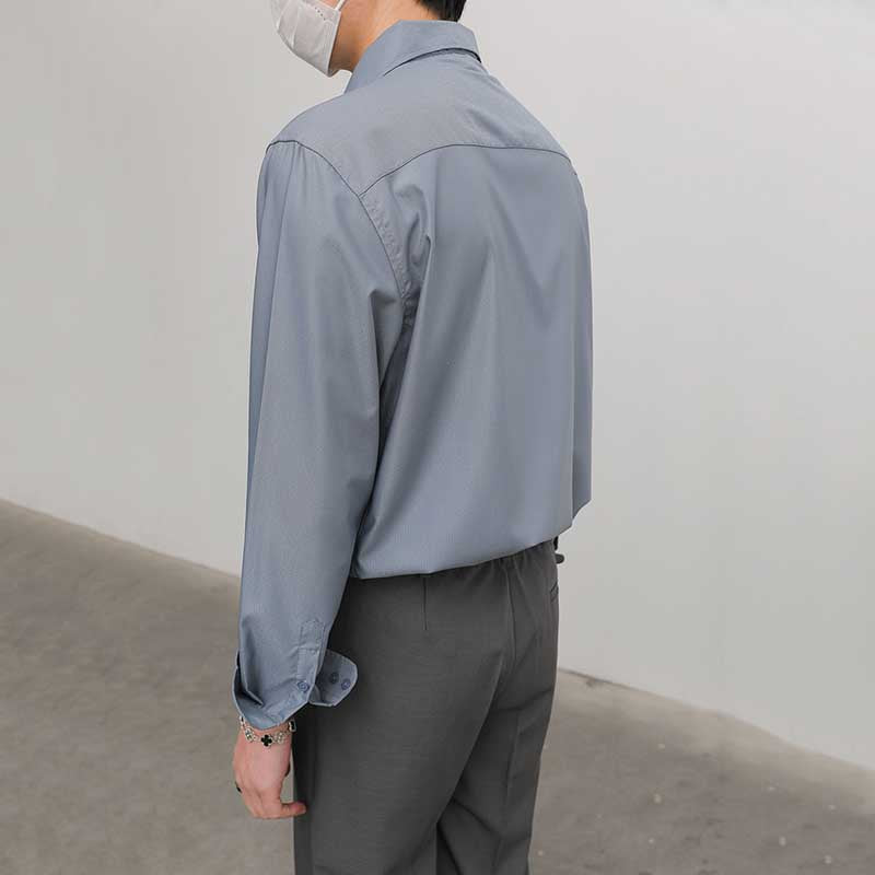 Mens Outlet House - Loven | Button-Down Long-Sleeved Shirt Men