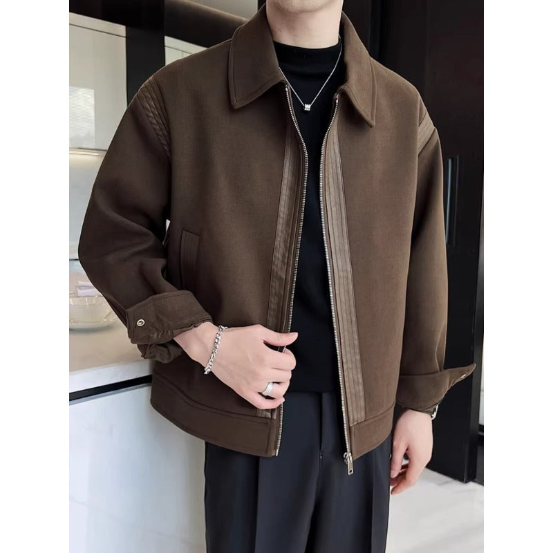 Mens Outlet House - Nidar | Zip-Up Paneled Jacket Men