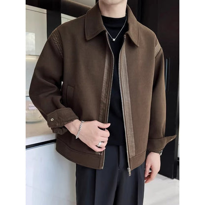 Mens Outlet House - Nidar | Zip-Up Paneled Jacket Men
