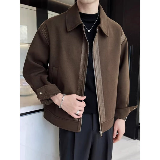 Mens Outlet House - Nidar | Zip-Up Paneled Jacket Men
