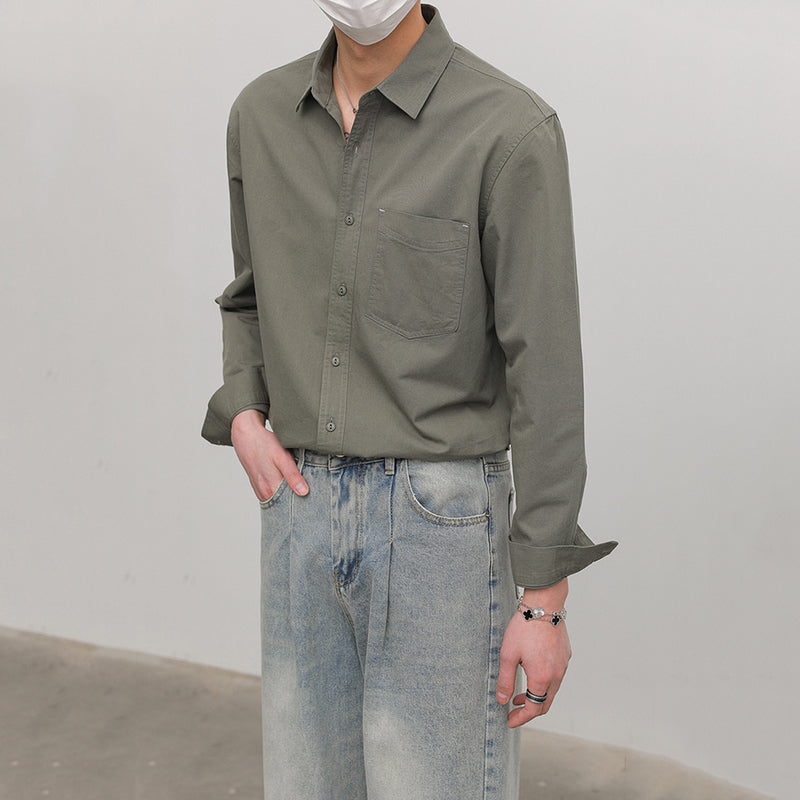 Mens Outlet House - Talen | Cotton Button-Down Shirt Men