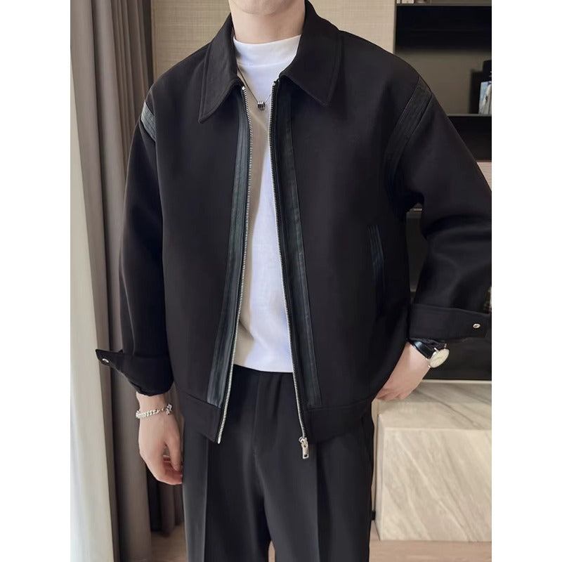 Mens Outlet House - Nidar | Zip-Up Paneled Jacket Men