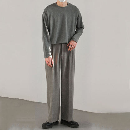 Mens Outlet House - Nosol | Wide-Fit Heathered Sweater Men