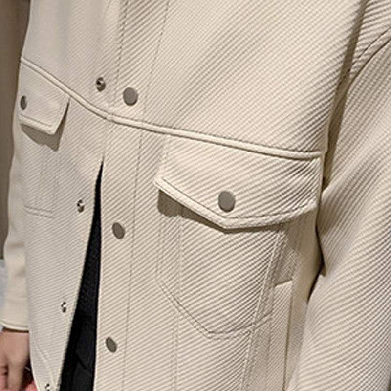Mens Outlet House - Arvin | Textured Cropped Jacket Men