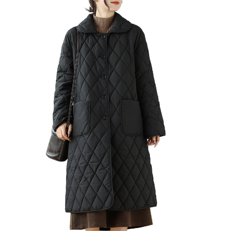 Mens Outlet House - Aahol | Quilted Collared Coat Women