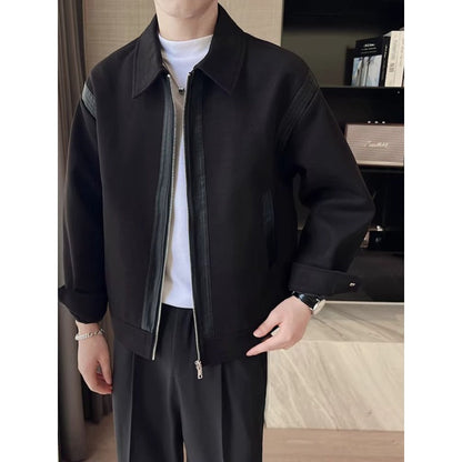 Mens Outlet House - Nidar | Zip-Up Paneled Jacket Men