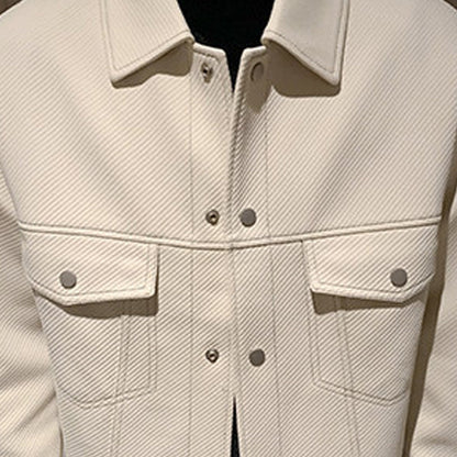 Mens Outlet House - Arvin | Textured Cropped Jacket Men