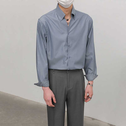 Mens Outlet House - Loven | Button-Down Long-Sleeved Shirt Men