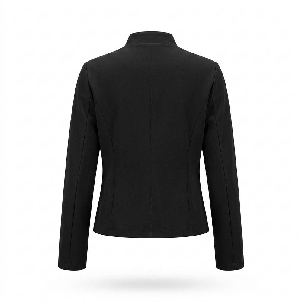 Mens Outlet House - Zator | Button-Front Stand-Collar Jacket Women