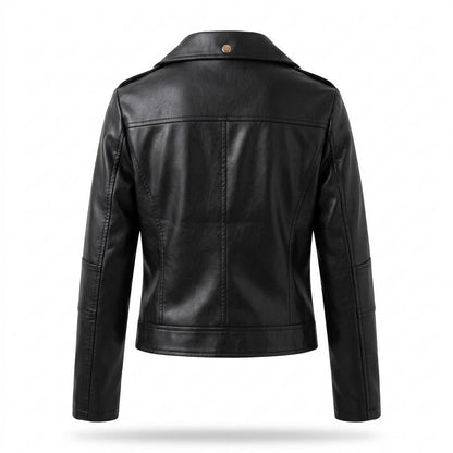 Mens Outlet House - Calan | Asymmetrical Tailored Leather Jacket Women