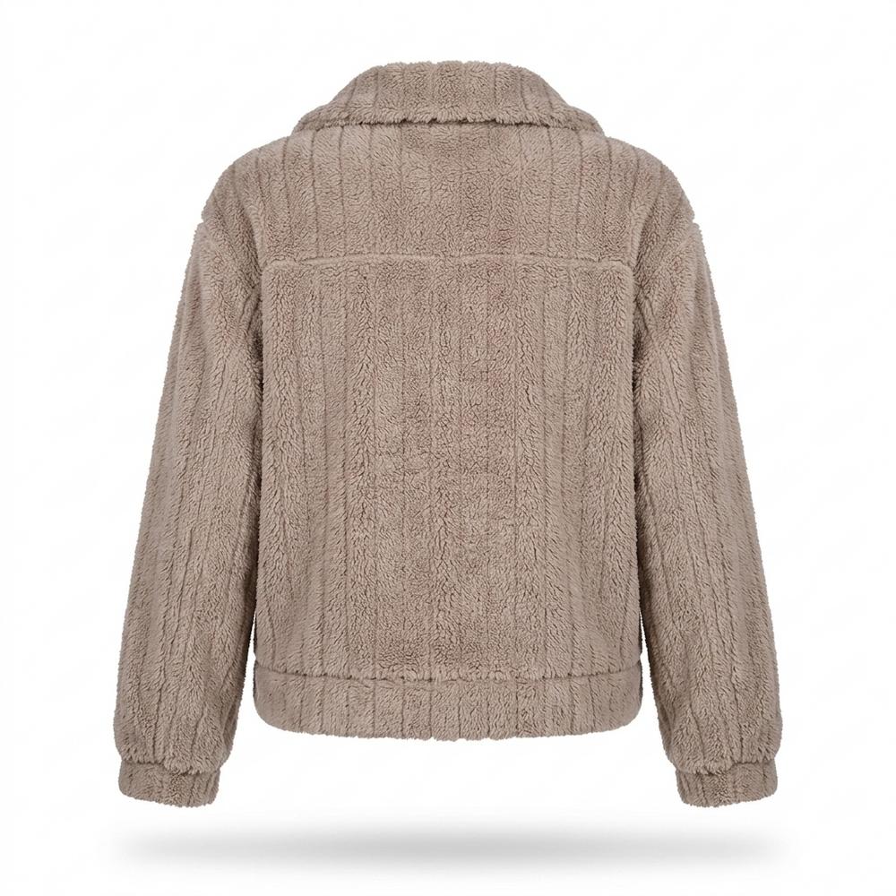 Mens Outlet House - Noron | Fleece Button-Front Jacket Women
