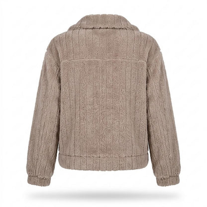 Mens Outlet House - Noron | Fleece Button-Front Jacket Women