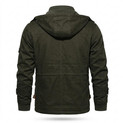 Mens Outlet House - Vemir | Fleece-Lined Hooded Jacket Men