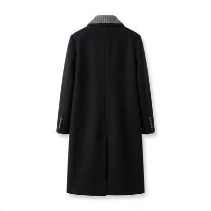 Mens Outlet House - Arsen | Single-Breasted Layered-Collar Coat Men