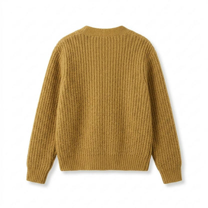 Mens Outlet House - Elmon | Rib-Knit Relaxed-Fit Knit Cardigan Women