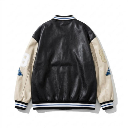 Mens Outlet House - Viser | Embroidered Colorblock Jacket Unisex