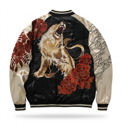 Mens Outlet House - Lemor | Two-Tone Satin Jacket Unisex