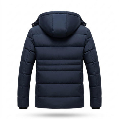 Mens Outlet House - Samel | Quilted Hooded Jacket Men