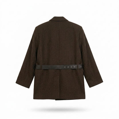 Mens Outlet House - Rigek | Belted Relaxed-Fit Blazer Women
