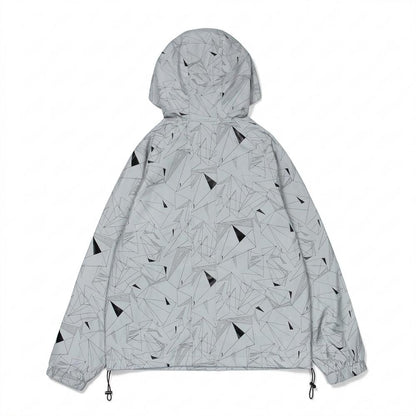 Mens Outlet House - Lotor | Reflective Graphic-Print Jacket Unisex