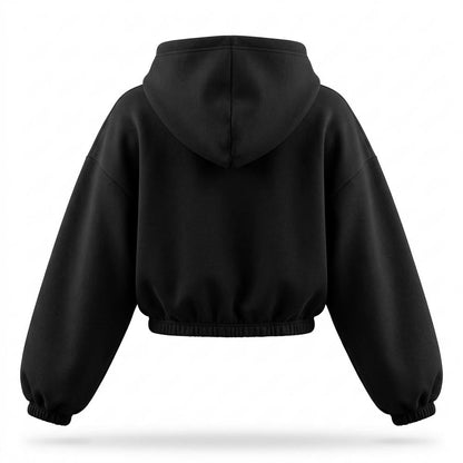 Mens Outlet House - Ruwen | Zip-Up Cropped Hoodie Women